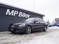 Brugt Mercedes C220 170 HK (125 kW) 2015 Sortmetal Sedan