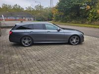 Brugt Mercedes E220 AMG line 194 HK (142 kW) 2017 Grå Stationcar