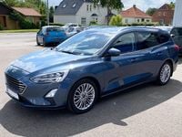 Brugt Ford Focus Titanium 125 HK (91 kW) 2019 Blåmetal Stationcar