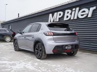 Brugt Peugeot e-208 GT 100 kW (136 HK) 2023 Gråmetal Hatchback