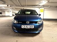 Brugt VW Polo Trendline 95 HK (69 kW) 2017 Blåmetal Hatchback