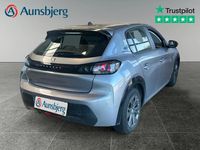 Brugt Peugeot e-208 Active 100 kW (136 HK) 2022 Sølv metal Hatchback