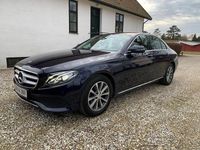 Brugt Mercedes E220 Avantgarde 194 HK (142 kW) 2017 Blå Sedan