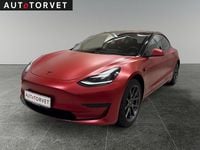 Brugt Tesla Model 3 Standard Range 225 kW (306 HK) 2019 Rødmetal Sedan