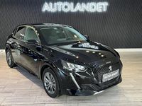 Brugt Peugeot e-208 Allure 100 kW (136 HK) 2021 Sortmetal Hatchback