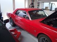 Brugt Ford Mustang Convertible 200 HK (147 kW) 1965 Rød Cabriolet