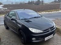 Brugt Peugeot 206 CC 160 HK (117 kW) 2005 Sort Cabriolet