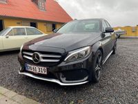 brugt Mercedes C220 2.1 170 HK AMG line