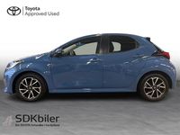Brugt Toyota Yaris T3 125 HK (91 kW) 2020 Blå Hatchback