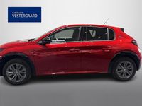Brugt Peugeot e-208 Allure 100 kW (136 HK) 2023 Rød Hatchback