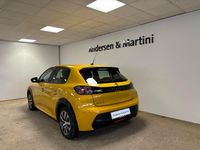 Brugt Peugeot e-208 100 kW (136 HK) 2023 Gul Hatchback