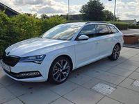 Brugt Skoda Superb Business Line 150 HK (110 kW) 2020 Hvid Stationcar