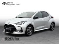 Brugt Toyota Yaris Hybrid H3 Style 116 HK (85 kW) 2020 1f7 ultra silver Hatchback