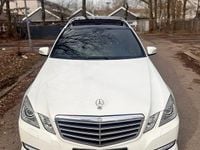 Brugt Mercedes E220 AMG line 170 HK (125 kW) 2013 Hvid Stationcar