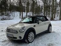 Brugt Mini Cooper Cabriolet 120 HK (88 kW) 2009 Hvid Cabriolet