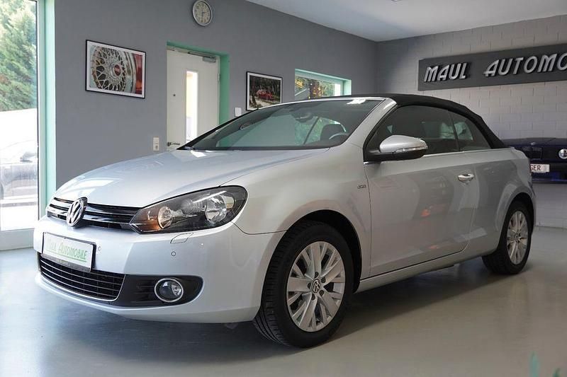 Reflexsilber Gebraucht 2013 VW Golf Cabriolet Life Cabrio | 11.900 € (Teuer) - Bild 1/4