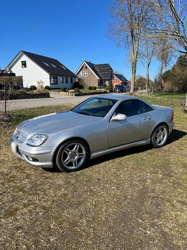 Gebraucht Mercedes SLK200 2003 Silber Cabrio