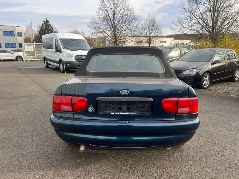 Gebraucht Ford Escort Cabriolet 116 PS (85 kW) 1996 Blau Cabrio