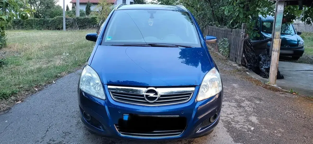 Gebraucht Opel Zafira 125 PS (91 kW) 2008 Blau Van / Kleinbus