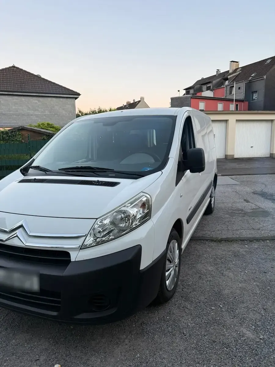 Käytetty Citroën Jumpy 90 HP (66 kW) 2008 Valkoinen Tila-auto