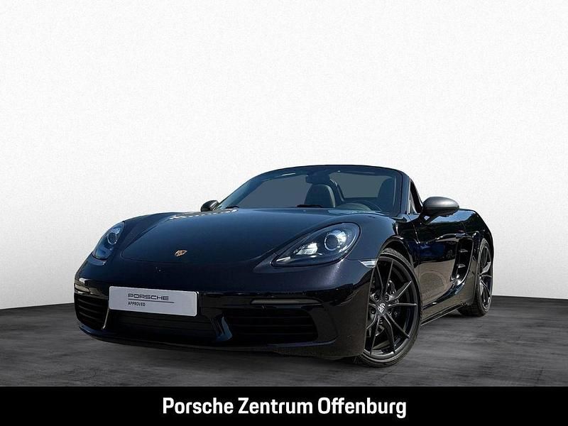Schwarz Gebraucht 2021 Porsche Boxster Cabrio | 65.982 € (Teuer) - Bild 1/4