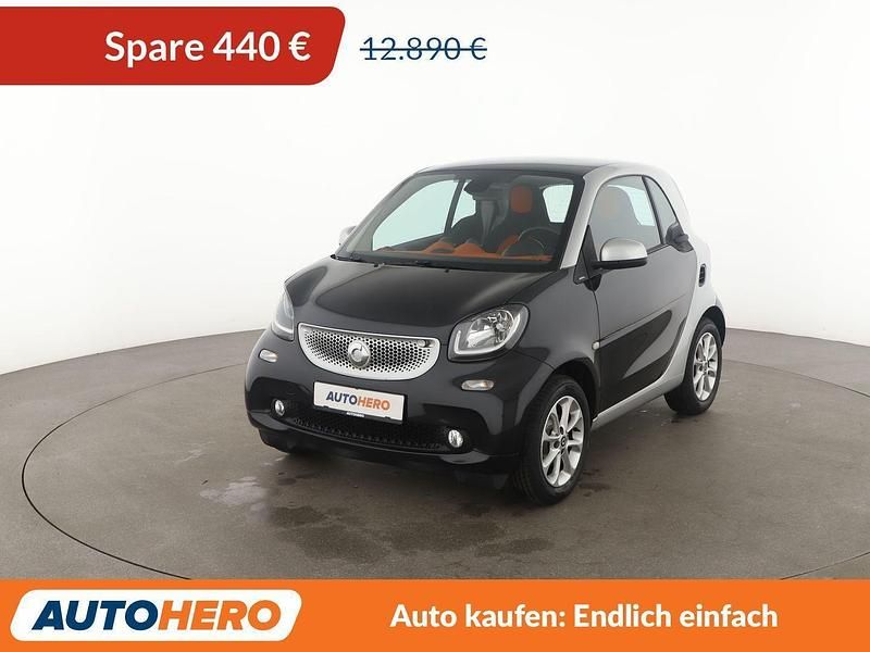 Schwarz Gebraucht 2016 Smart ForTwo Coupé Passion Kleinwagen | 12.450 € (Fairer Preis) - Bild 1/3