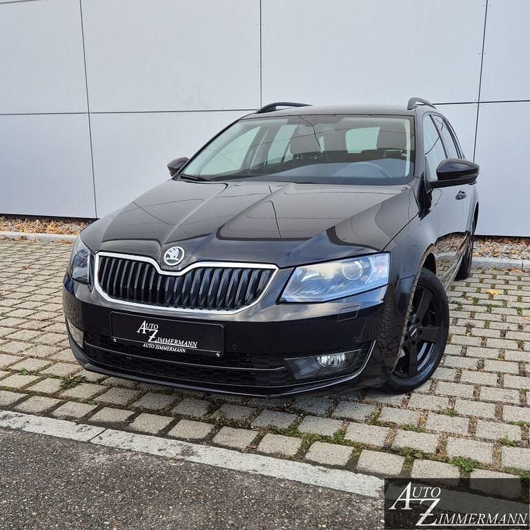 Schwarz Gebraucht 2013 Skoda Octavia Elegance Kombi | 10.750 € (Fairer Preis) - Bild 1/4