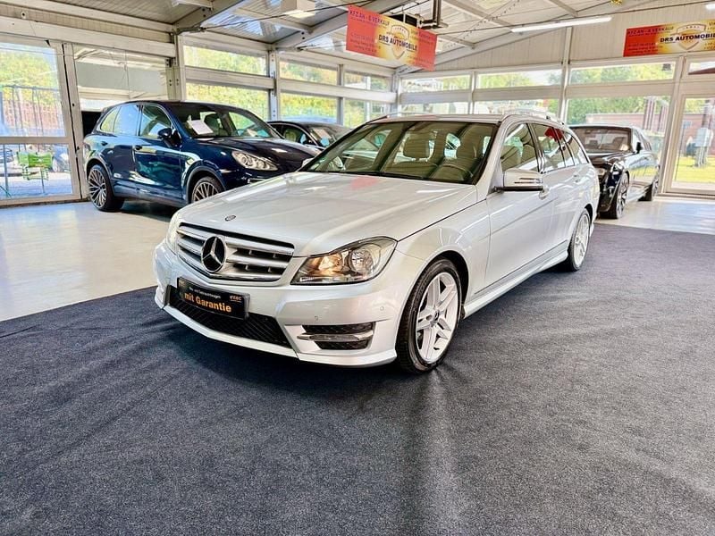 Silber Gebraucht 2014 Mercedes C220 AMG Kombi | 7.500 € (Guter Preis) - Bild 1/4