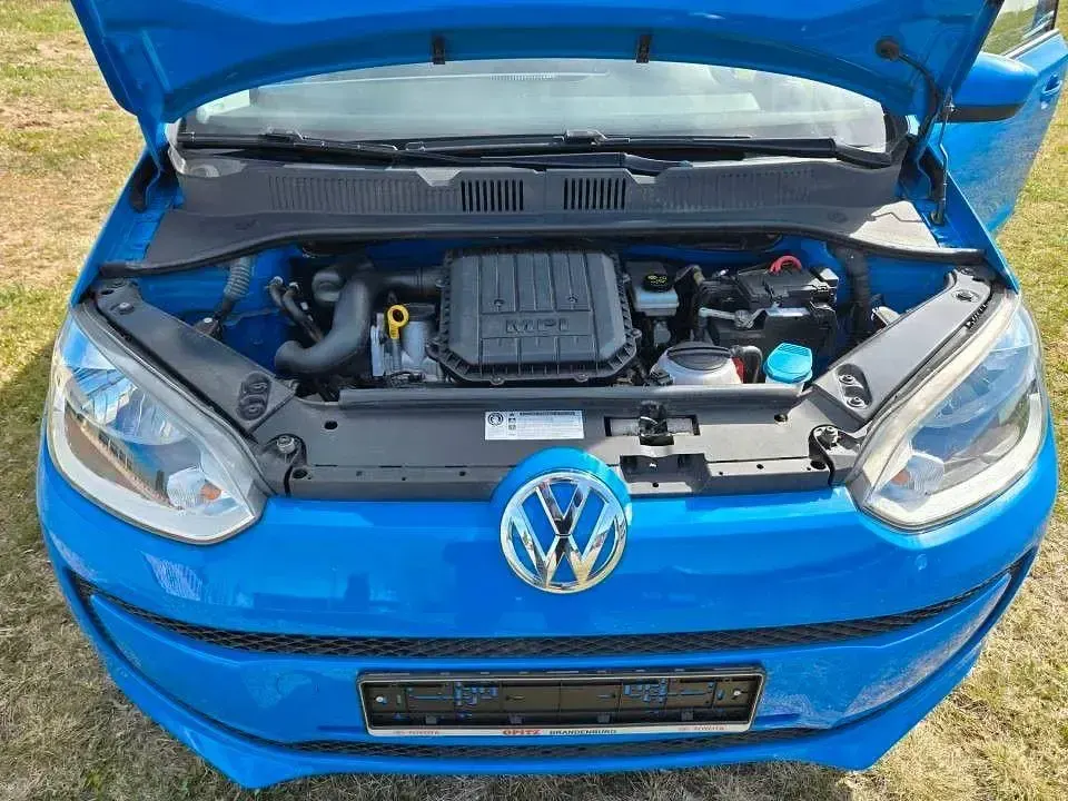 Gebraucht VW up! move up! 60 PS (44 kW) 2016 Blau Kleinwagen