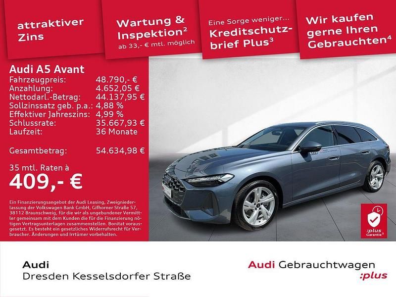 Usata Audi A5 Advanced 204 CV (150 kW) 2025 Blu Coupé