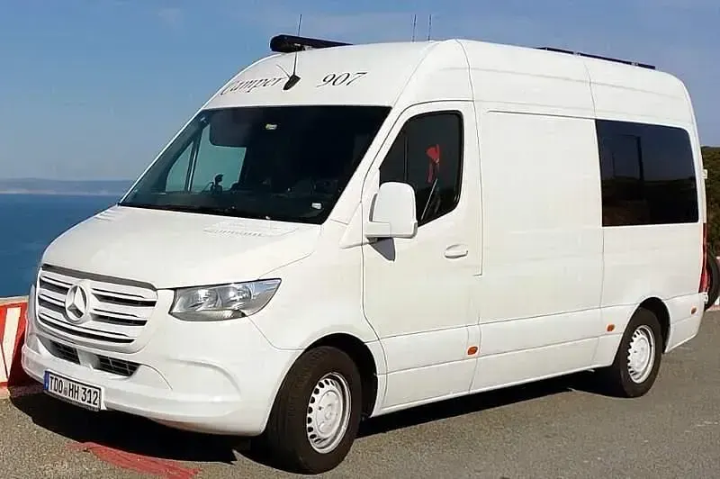 Gebraucht Mercedes Sprinter 165 PS (121 kW) 2018 Weiß Van