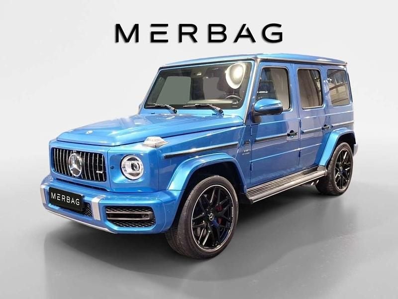 G manufaktur südseeblau metall Gebraucht 2020 Mercedes G63 AMG AMG SUV | 154.989 € (Fairer Preis) - Bild 1/4