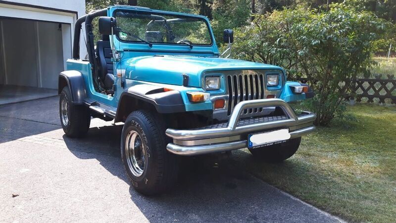 Gebraucht Jeep Wrangler 121 PS (88 kW) 1995 Blau SUV