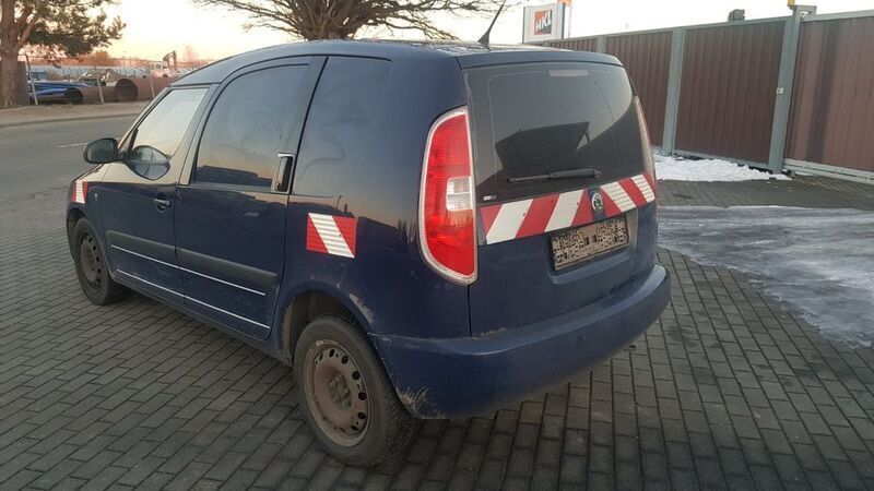 Gebraucht Skoda Roomster 90 PS (66 kW) 2010 Blau Van / Kleinbus