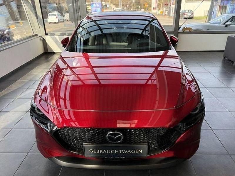 Gebraucht Mazda 3 Selection 186 PS (136 kW) 2021 Rot Limousine