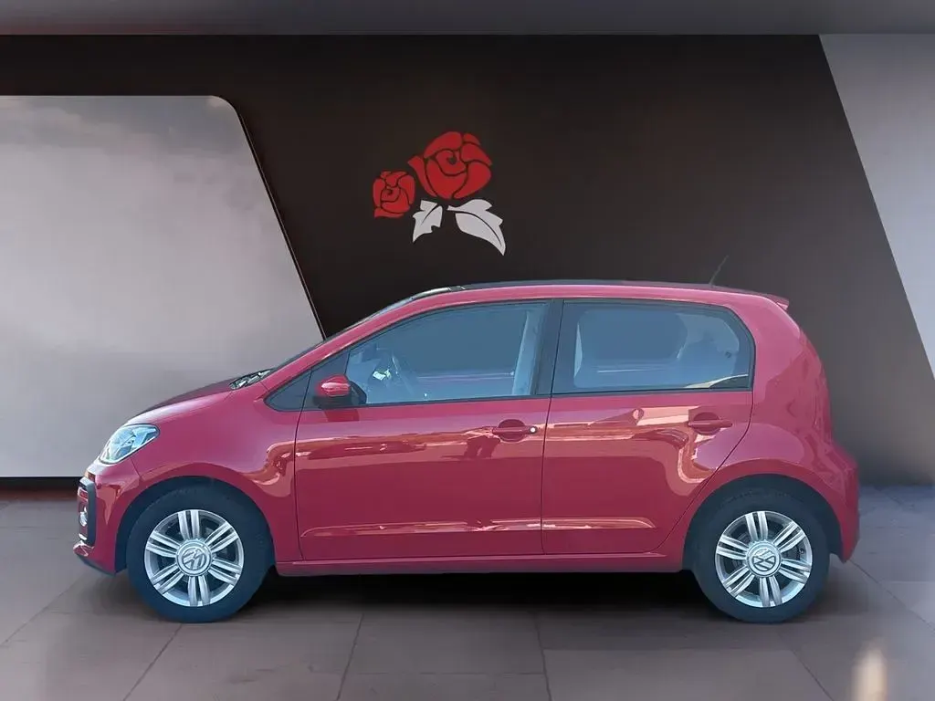 Gebraucht VW up! high up! 90 PS (66 kW) 2017 Rot Kleinwagen
