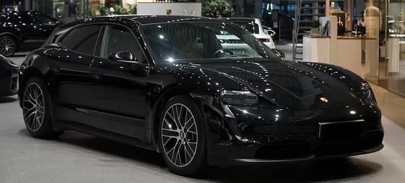Schwarz Gebraucht 2023 Porsche Taycan Sport Turismo Kombi | 62.900 € (Superpreis) - Bild 1/4