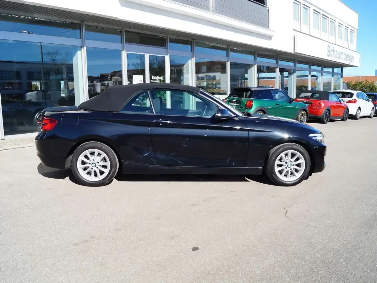 Gebraucht BMW 218 136 PS (100 kW) 2020 Schwarz Cabrio