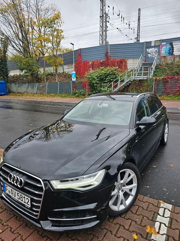 Schwarz Gebraucht 2017 Audi A6 S-Line Kombi | 21.499 € (Etwas zu teuer) - Bild 1/4