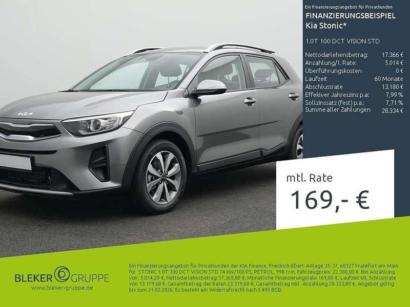 Astrograu metallic Gebraucht 2025 Kia Stonic Vision SUV | 22.380 € (Fairer Preis) - Bild 1/3