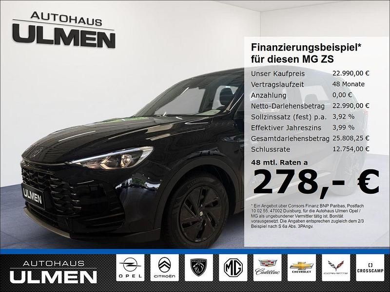 Schwarz Neu 2025 MG ZS Limousine | 22.990 € (Fairer Preis) - Bild 1/4