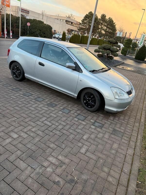 Silber Gebraucht 2004 Honda Civic Limousine | 900 € (Guter Preis) - Bild 1/4