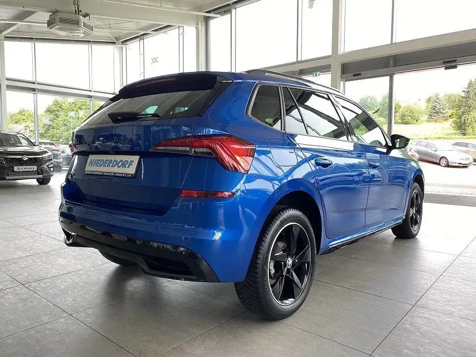Gebraucht Skoda Kamiq Monte Carlo 150 PS (110 kW) 2021 Blau (metallic) SUV
