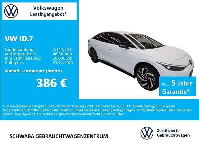 Gletscherweiß metallic Gebraucht 2025 VW ID.7 Pro Limousine | 46.990 € (Etwas zu teuer) - Bild 1/4