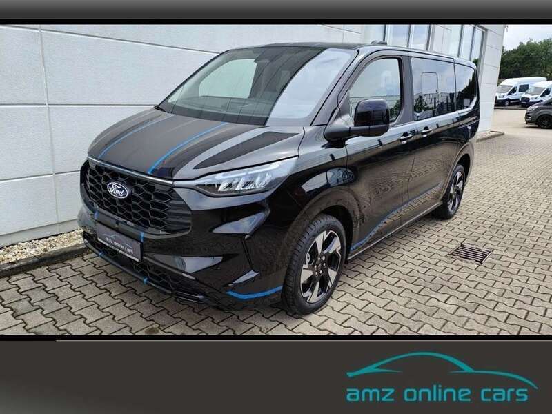 Agate black met Neu 2025 Ford Tourneo Custom Sport Van / Kleinbus | 55.980 € (Fairer Preis) - Bild 1/4