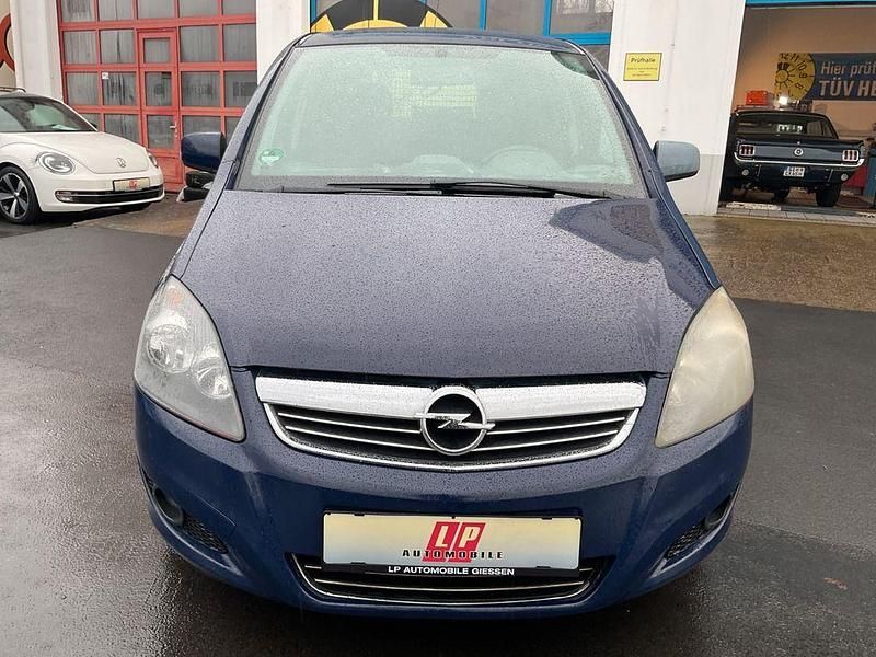 Gebraucht Opel Zafira Design Edition 125 PS (91 kW) 2011 Blau Van / Kleinbus