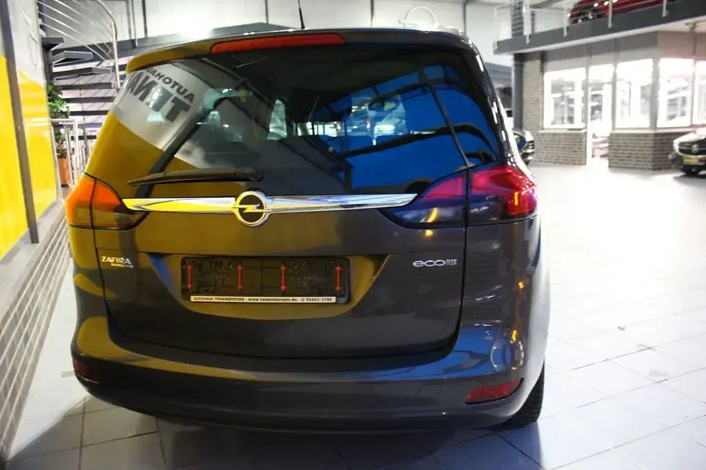 Gebraucht Opel Zafira Tourer Style 140 PS (102 kW) 2014 Grau Van / Kleinbus