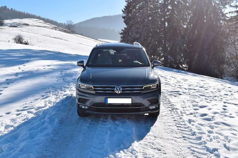 Gebraucht VW Tiguan Allspace Highline 190 PS (139 kW) 2018 Grau SUV