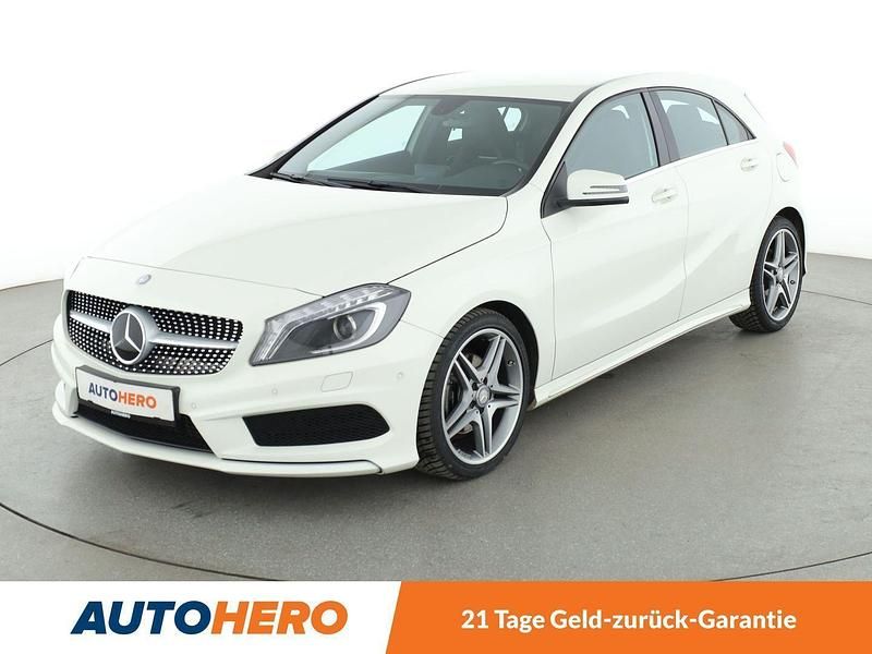 Weiß Gebraucht 2015 Mercedes A180 AMG Limousine | 18.990 € (Teuer) - Bild 1/3