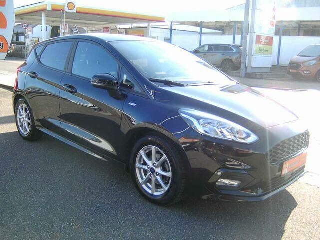 Gebraucht Ford Fiesta ST-Line 101 PS (74 kW) 2019 Iridium schwarz mica Kleinwagen